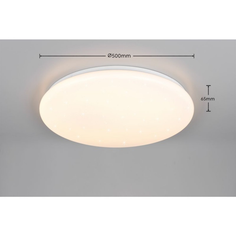 Trio-R65841900 - Cetus - Starlight RGB Ceiling Lamp with Remote Control Ø 48.5 cm