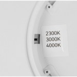 Draco - Matt White CCT Flush ∅ 23 cm