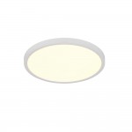 Draco - Matt White CCT Flush ∅ 40 cm