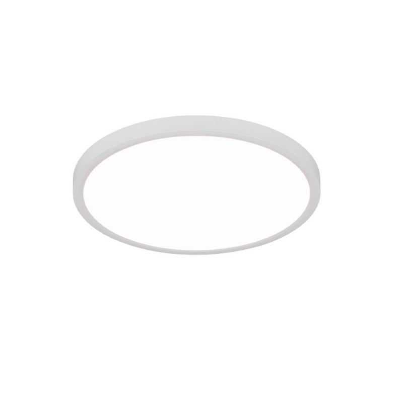 Trio-R65891931 - Draco - Matt White CCT Flush ∅ 40 cm