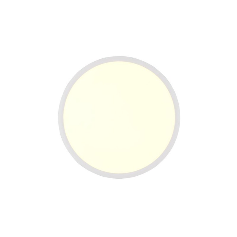 Trio-R65891931 - Draco - Matt White CCT Flush ∅ 40 cm