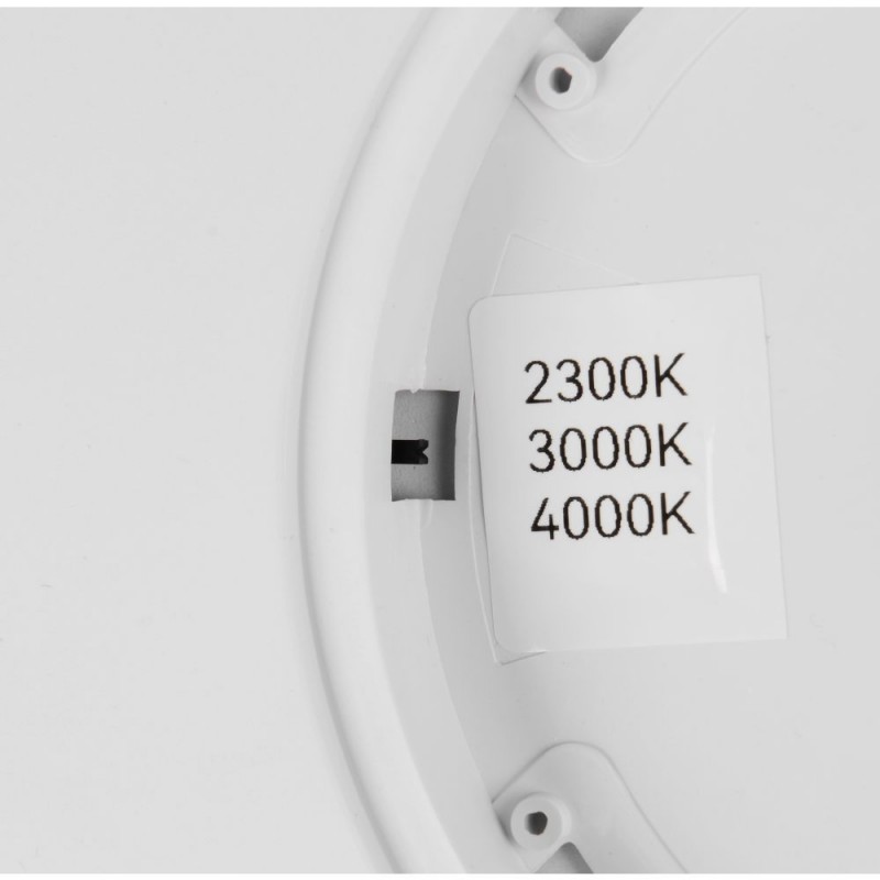 Trio-R65891932 - Draco - Matt Black CCT Flush ∅ 40 cm