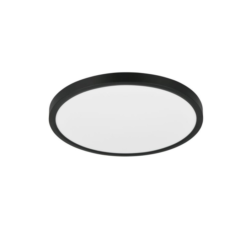 Trio-R65891932 - Draco - Matt Black CCT Flush ∅ 40 cm