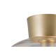 Trio-R66831013 - Sidera - Matt Gold Flush with Amber Glass