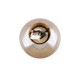 Trio-R66831013 - Sidera - Matt Gold Flush with Amber Glass
