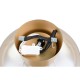 Trio-R66831013 - Sidera - Matt Gold Flush with Amber Glass