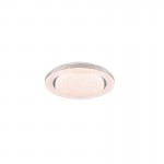 Atria - Starlight White & Chrome CCT Flush with Remote Control Ø 38 cm