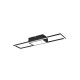 - Rigido - Matt Black 2 Light Flush with Remote Control Trio-R67172132 - Rigido - Matt Black 2 Light Flush with Remote Control