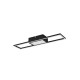 - Rigido - Matt Black 2 Light Flush with Remote Control Trio-R67172132 - Rigido - Matt Black 2 Light Flush with Remote Control