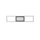- Rigido - Matt Black 2 Light Flush with Remote Control Trio-R67172132 - Rigido - Matt Black 2 Light Flush with Remote Control