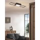 - Rigido - Matt Black 2 Light Flush with Remote Control Trio-R67172132 - Rigido - Matt Black 2 Light Flush with Remote Control