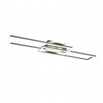 Twister - Matt Nickel CCT Flush with Remote Control Twister - Matt Nickel CCT Flush with Remote Control