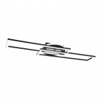 Twister - Matt Black CCT Flush with Remote Control Twister - Matt Black CCT Flush with Remote Control