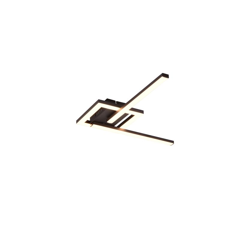 - Viale - Matt Black LED Ceiling Lamp 3000K Trio-R67303132 - Viale - Matt Black LED Ceiling Lamp 3000K
