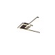 - Viale - Matt Black LED Ceiling Lamp 3000K Trio-R67303132 - Viale - Matt Black LED Ceiling Lamp 3000K