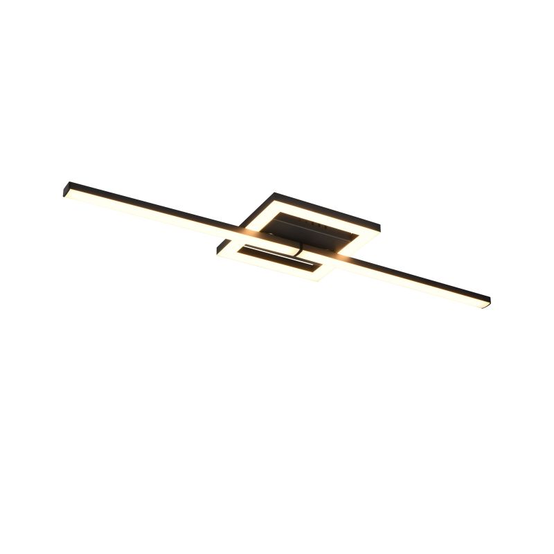 - Viale - Matt Black LED Ceiling Lamp 3000K Trio-R67303132 - Viale - Matt Black LED Ceiling Lamp 3000K