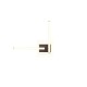 - Viale - Matt Black LED Ceiling Lamp 3000K Trio-R67303132 - Viale - Matt Black LED Ceiling Lamp 3000K