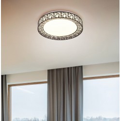 Cluster - Decorative Black CCT Ceiling Lamp with Remote Control Cluster - Decorative Black CCT Ceiling Lamp with Remote Control