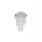 Pomp - Chrome CCT Ceiling Lamp with Remote Control
