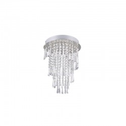 Pomp - Chrome CCT Ceiling Lamp with Remote Control Pomp - Chrome CCT Ceiling Lamp with Remote Control