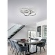 - Cires - Chrome 4 Light LED Ceiling Lamp with Crystal 4000K Trio-R67364106 - Cires - Chrome 4 Light LED Ceiling Lamp with Crystal 4000K