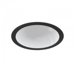 Glace - Matt Black CCT Ceiling Lamp with Remote Control