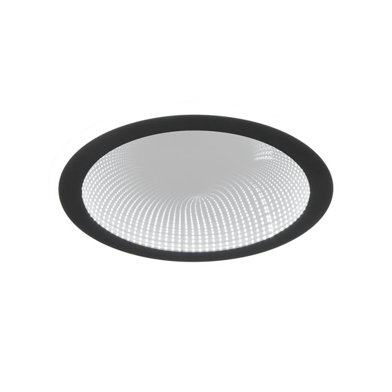 - Glace - Matt Black CCT Ceiling Lamp with Remote Control Trio-R67681132 - Glace - Matt Black CCT Ceiling Lamp with Remote Control