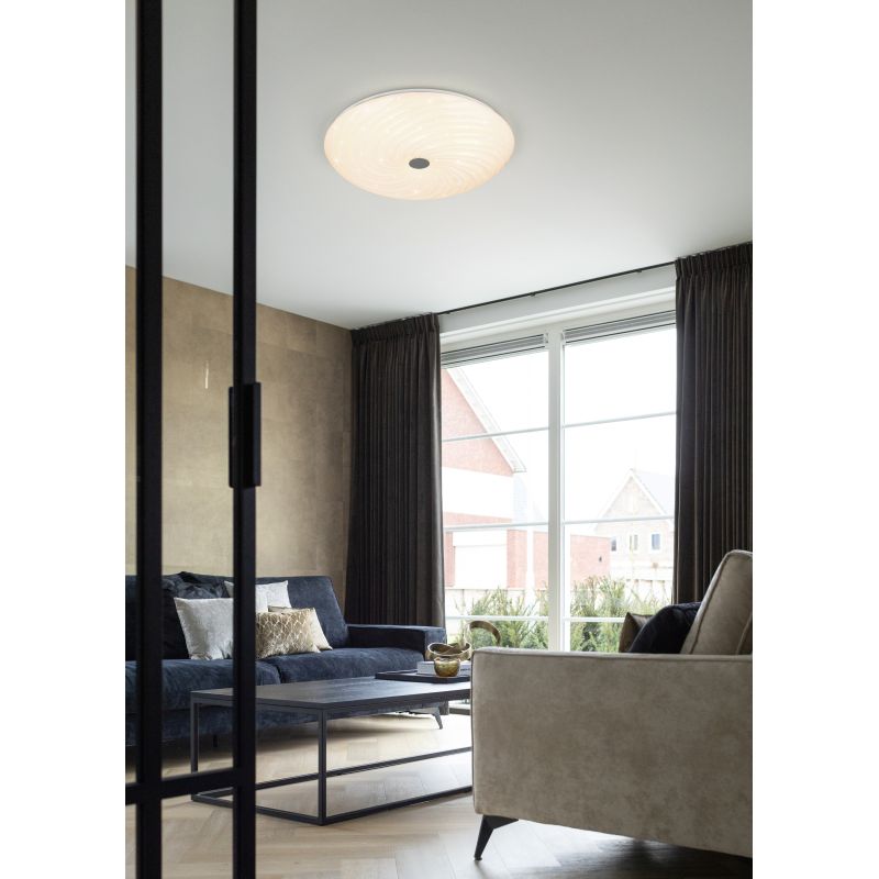 - Gravity - Starlight White CCT Flush with Remote Control Ø 57.5 cm Trio-R67695800 - Gravity - Starlight White CCT Flush with Remote Control Ø 57.5 cm
