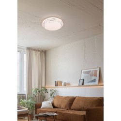 Dizzy - Starlight White CCT Flush with Remote Control Dizzy - Starlight White CCT Flush with Remote Control