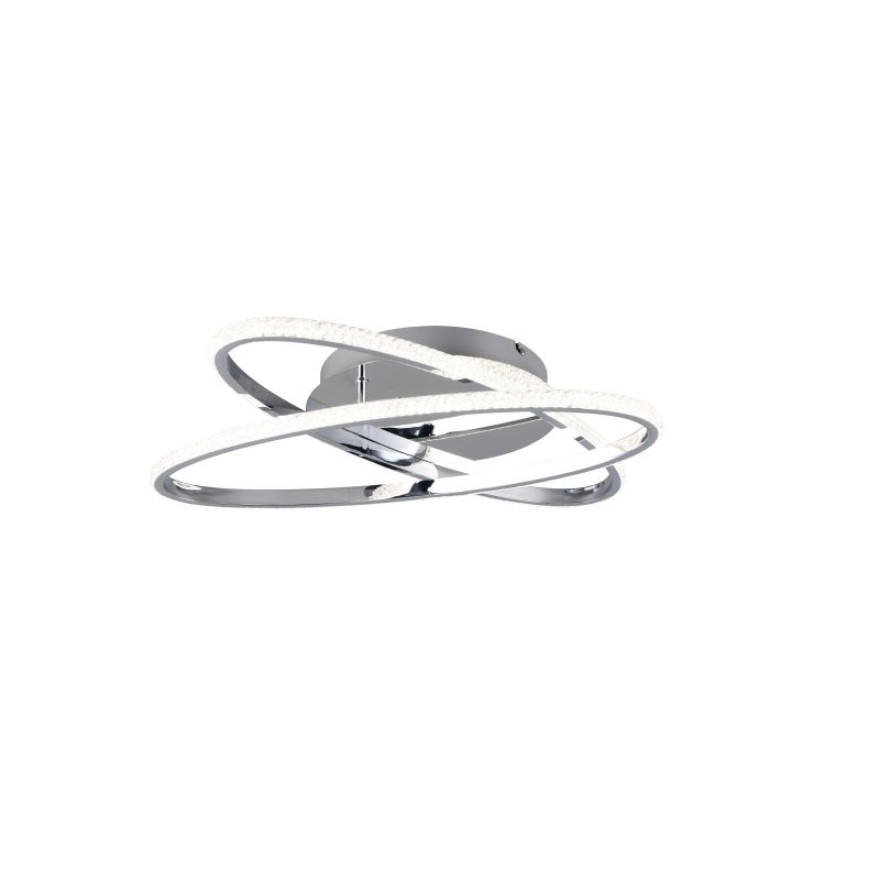 - Lane - Chrome LED Ceiling Lamp with Crystal 4000K Trio-R67802106 - Lane - Chrome LED Ceiling Lamp with Crystal 4000K