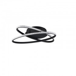 Lane - Matt Black LED Ceiling Lamp with Crystal 4000K Lane - Matt Black LED Ceiling Lamp with Crystal 4000K