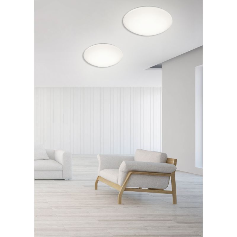 Trio-R67839101 - Pollux - White LED Ceiling Lamp with Sensor IP44