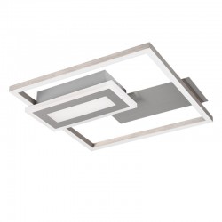 Spiro - Matt Nickel LED Ceiling Lamp 2500 lm Spiro - Matt Nickel LED Ceiling Lamp 2500 lm