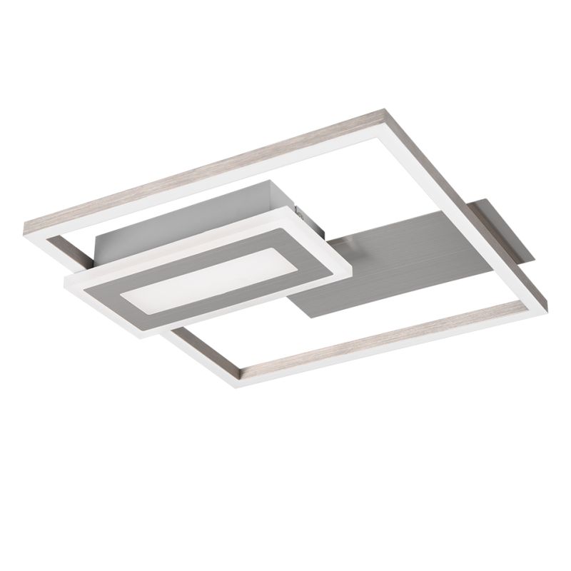 - Spiro - Matt Nickel LED Ceiling Lamp 2500 lm Trio-R67862107 - Spiro - Matt Nickel LED Ceiling Lamp 2500 lm