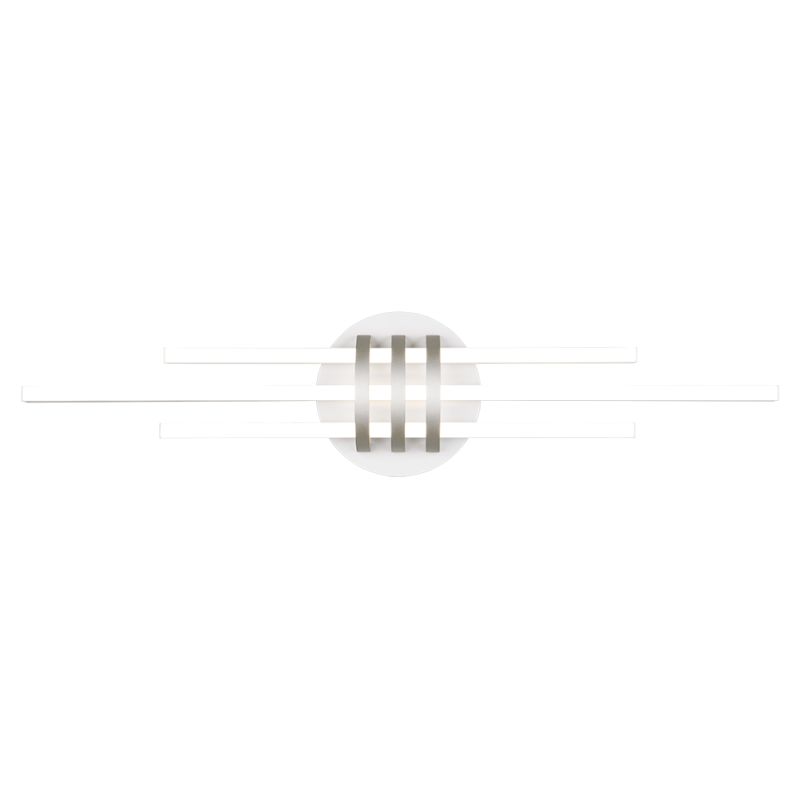 - Cinto - White & Nickel LED Ceiling Lamp Trio-R67873131 - Cinto - White & Nickel LED Ceiling Lamp