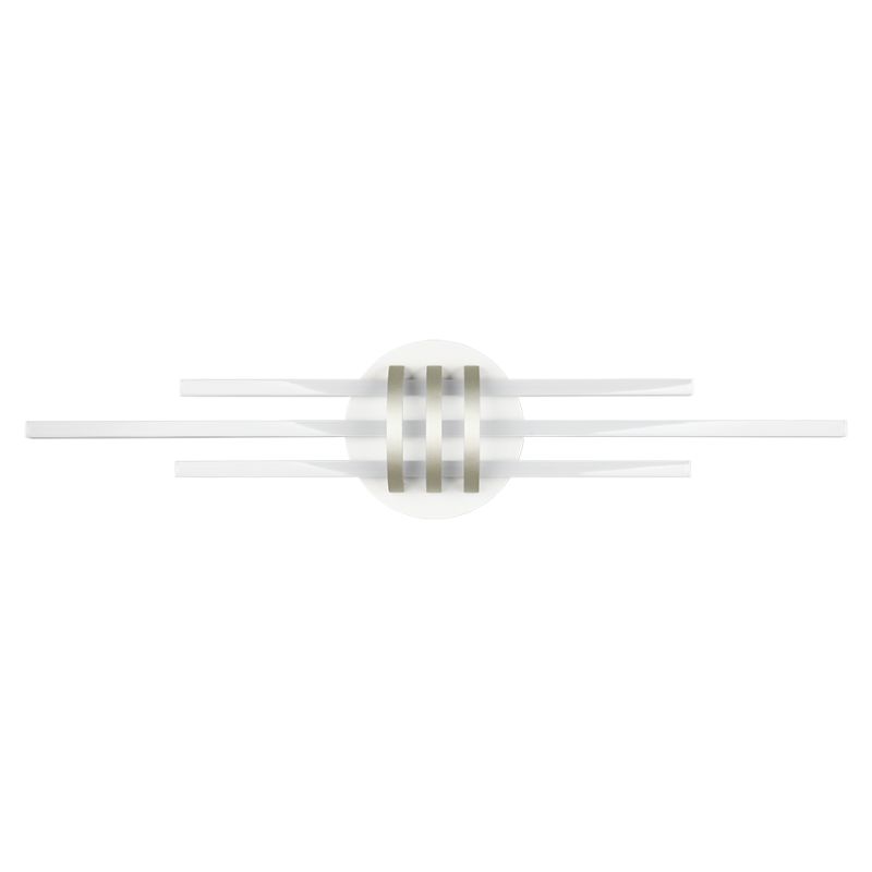 - Cinto - White & Nickel LED Ceiling Lamp Trio-R67873131 - Cinto - White & Nickel LED Ceiling Lamp