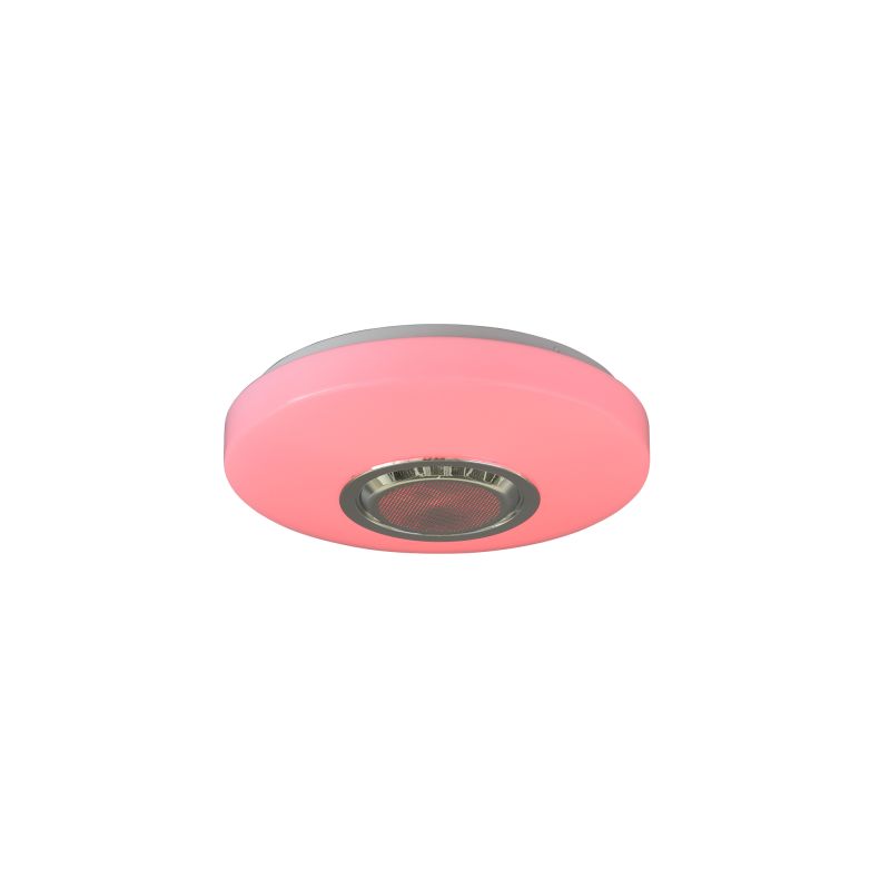 Trio-R69021101 - Maia - White RGBW Ceiling Lamp with Bluetooth Speaker Ø 33 cm