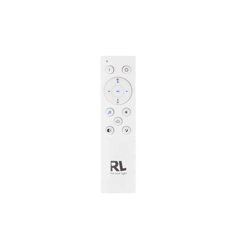 Trio-R69021101 - Maia - White RGBW Ceiling Lamp with Bluetooth Speaker Ø 33 cm