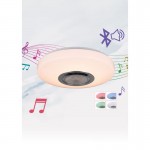 Maia - White RGBW Ceiling Lamp with Bluetooth Speaker Ø 33 cm Maia - White RGBW Ceiling Lamp with Bluetooth Speaker Ø 33 cm