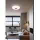 - Musica - White RGBW Ceiling Lamp with Bluetooth Speaker Ø 58 cm Trio-R69031901 - Musica - White RGBW Ceiling Lamp with Bluetooth Speaker Ø 58 cm
