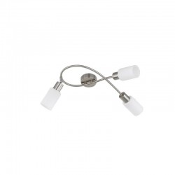 Mars - Matt Nickel 3 Spotlights with White Glass Mars - Matt Nickel 3 Spotlights with White Glass