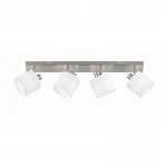 Tommy - Matt Nickel 4 Spotlights with White Shade Tommy - Matt Nickel 4 Spotlights with White Shade