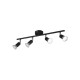 - Paris - Black 4 Spotlights Trio-R80914032 - Paris - Black 4 Spotlights