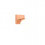 Assam - Wooden Spotlight with White Glass Assam - Wooden Spotlight with White Glass