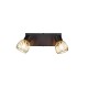 - Ardon - Black & Gold 2 Spotlights Trio-R81382080 - Ardon - Black & Gold 2 Spotlights