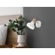 - Latika - White & Wood Spotlight Trio-R81521031 - Latika - White & Wood Spotlight