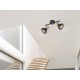 - Latika - Black & Wood 2 Spotlights Trio-R81522032 - Latika - Black & Wood 2 Spotlights