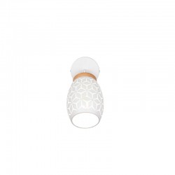 Bidar - White Spotlight with Wood Accent Bidar - White Spotlight with Wood Accent