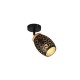 Trio-R81571780 - Bidar - Black Spotlight with Gold & Wood Accent