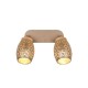 Trio-R81572065 - Bidar - Coffee 2 Spotlight with Wood Accent
